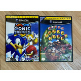 Juegos Gamecube Sonic Heroes Y Super Monkey Ball