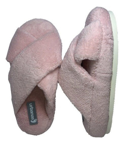 Pantuflones Cruzados/ Soft Rose Urbanas