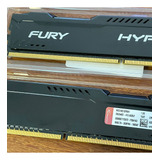 Kit Memória Ram Fury 8gb (2x4gb) Hyperx Hx318c10fb/4