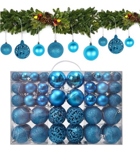 Kit De Bolas De Natal Com Enfeites Grandes Para Decorar A Ár