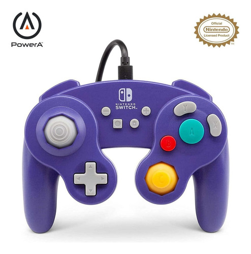 Control Wired Controller - Stylo Gamecube (morado) Switch