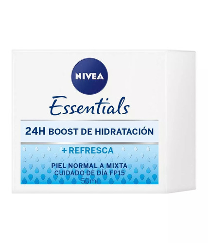 Crema Hidratante Intensa + Refrescante Nivea Essentials