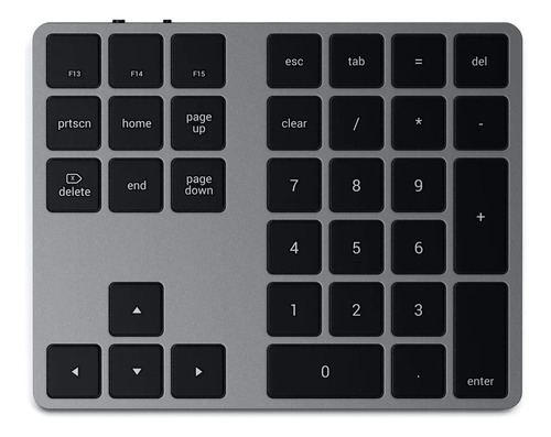 Teclado Numerico Sem Fio Satechi Cinza