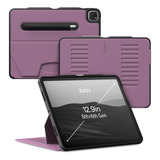 Funda Zugu P/iPad 10.2 9/8/7 Gen Smart Berry Purple