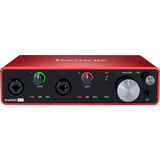 Focusrite Scarlett 4i4 3rd Geração Interface De Áudio Usb