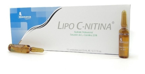 Lipo C-nitina - Ampolla X5ml- Denova - mL a $2198