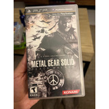 Psp Metal Gear Solid