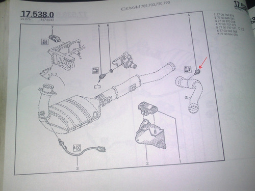 Sensor Temperatura Aire R19 Megane Laguna Original Renault Foto 3