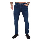 Pantalón Jean Denim Elastizado Chupín Premium - Hombre
