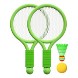 Juego De Tenis De Bádminton Para Niños, Juego De Verde