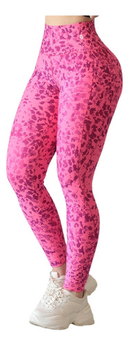 Leggin Sexy Textil Colombiano Mallones Licra Con Bolsas Dama