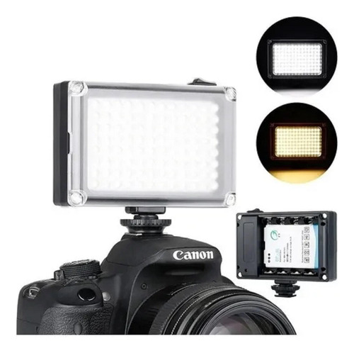 Iluminador Led Ulanzi 96-led + Filtros + Bateria Bp-4l