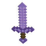 Minecraft Espada Encantada Morada 50 Cm E Color Morado