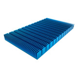 Tono Azul De Aluminio Del Ventilador 492.1x278.9x39.4 Ft M .