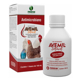 Avemil Solúvel 100 Ml - Antimicrobiano/antidiarréico P/ Aves