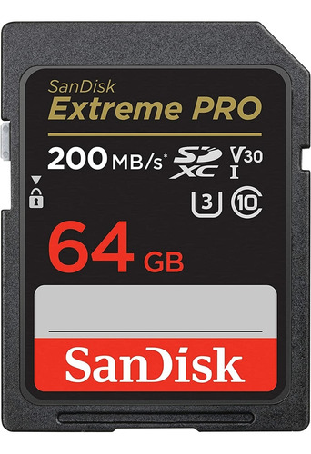 Sandisk Tarjeta De Memoria Extreme Pro Sdxc Uhs-i De 64 Gb