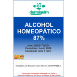 Alcohol Homeopático A 87° G.l. 1 Litro  ¡envió Gratis!