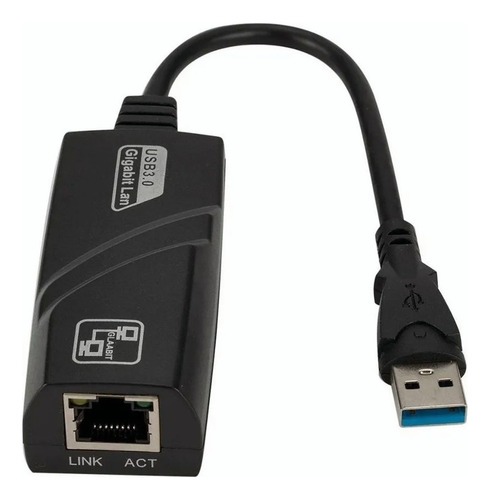 Adaptador Usb 3.0 A Rj45 Ethernet Lan Red 1000 Mbps H Speed