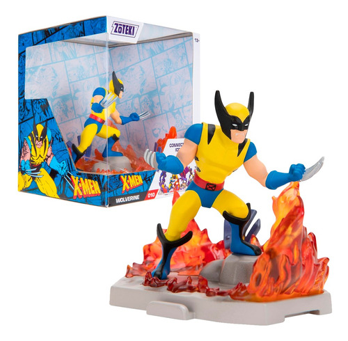 Figura Wolverine X-men Diorama 15 Cm - Zoteki