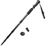 Baston De Senderismo Crown Sporting Goods Telescopico Negro