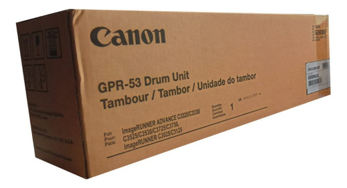 Original Drum Canon Rojo Gpr 53
