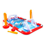 Piscina Playground Mini Futebol De Sabão 470l - Intex 57147