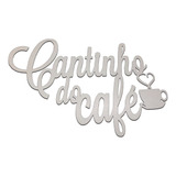 Cantinho Do Café Decoração Iv Branco 40x20cm