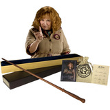 Varita Molly Weasley Con Caja + Saco + Tarjeta- Harry Potter