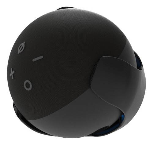 Suporte Preto Parede Teto Compativel C Alexa Echo Dot 4 E 5
