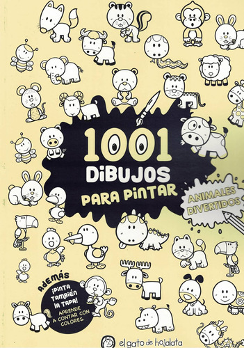 1001 Dibujos Para Pintar Animales Divertidos