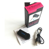 Receptor De Audio Bluetooth Adaptador Auto Pendrive 