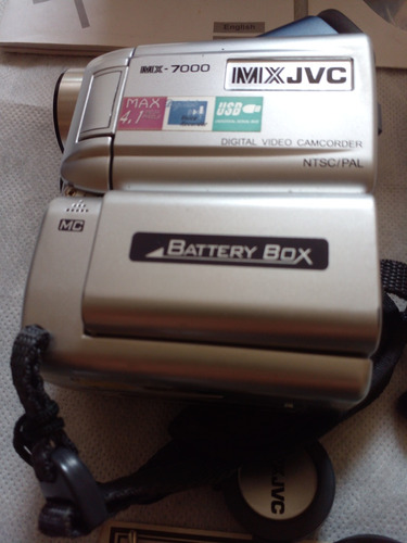 Camera Filmadora Mx-7000  Jvc Digital Usada Nao Foi Testada.