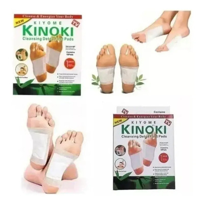 20 Parches Desintoxicantes Para Pies Kinoki | Meses sin interés