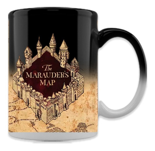 Taza Mágica Mapa Merodeador Harry Potter