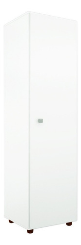 Mueble Escobero Organizador Multiuso 1 Puerta Colores Stock Color Blanco