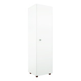 Mueble Escobero Organizador Multiuso 1 Puerta Colores Stock Color Blanco