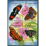 Fauna - Mariposas - Uruguay 2003 - Serie Mint