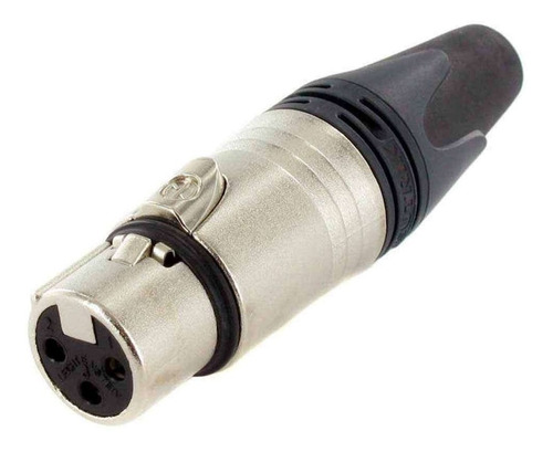 Neutrik Nc3fxx Conector Xlr Hembra De 3 Contactos Para Cable