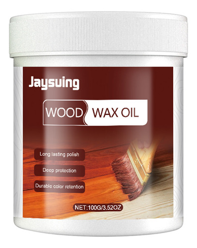 Aceite De Cera E Wood, Madera Maciza, Color Transparente, Bo