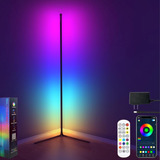 Lampara De Pie Led Rgb Moderna Inteligente Con 16 Millones D