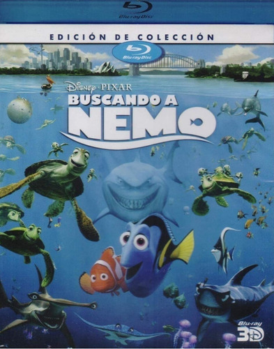 Buscando A Nemo | Blu Ray 3d Película Disney Nuevo