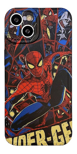 Carcasa De Marvel Spider Man Para Iphone13, 12promax