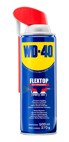 Wd40 Lubrificante Multiuso Spray Flextop Aerossol 500ml