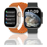 Smartwatch W68+ Ultra Series 8 Nfc Tela 2,2 Lançamento Novo