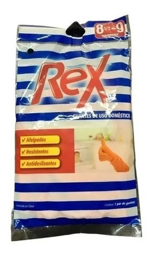 Guantes Talle Grande Uso Domestico Rex Wassington X3 Pares