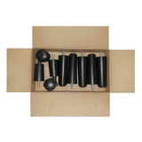 Kit Pé Para Cama Box Casal Preto