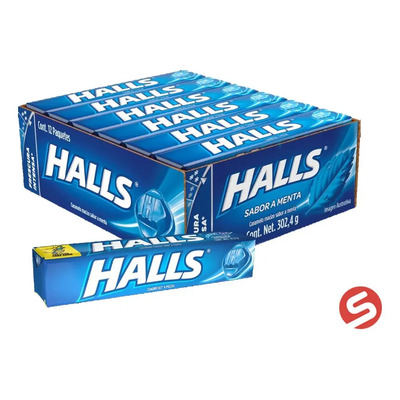 Halls Menta 12pzs | MercadoLibre