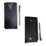 Kit Tampa Traseira+caneta Stylus Htc Diamond P3700 Original