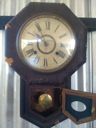 Reloj Antiguo De Pared 