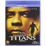Blu Ray Remember The Titans + Dvd Original Denzel Washington